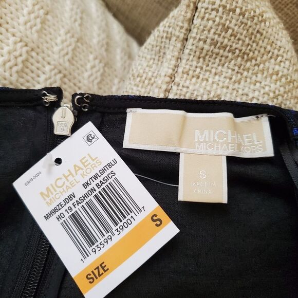 Michael Kors Ruched Leopard Print Dress -NEW - Picture 11 of 13